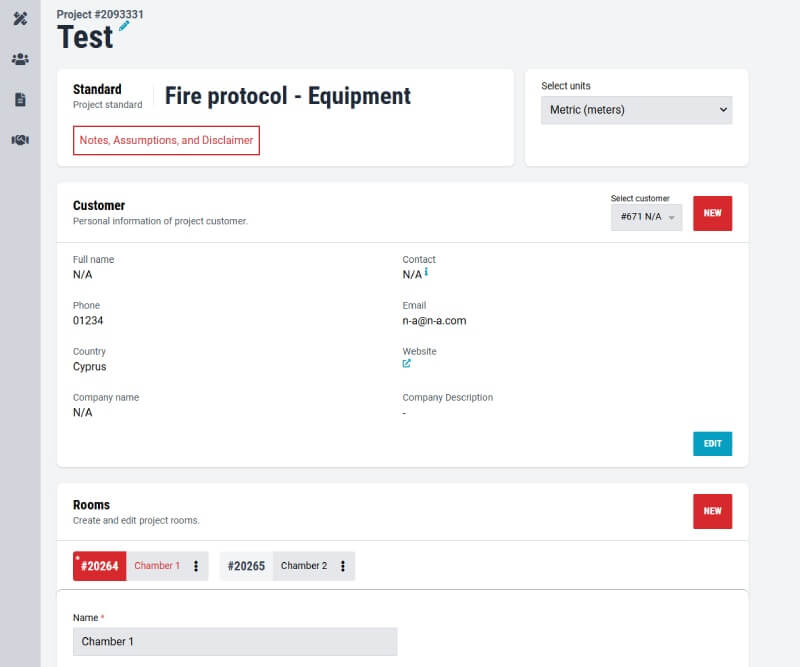 FirePro Distribution & Engineering Portal screenshot